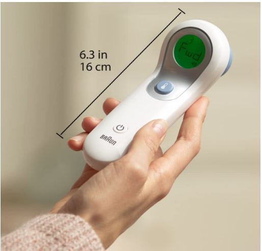 braun no touch thermometer